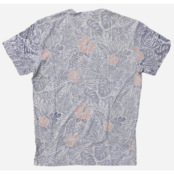 Marine Layer Men's Oahu Hawaiian Vintage Reverse Faded Wash Tee T-Shirt - Picture 2 of 7